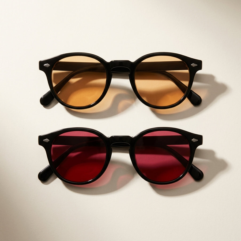 SunFit SmartLens OrangeLens og RedLens sett ovenfra