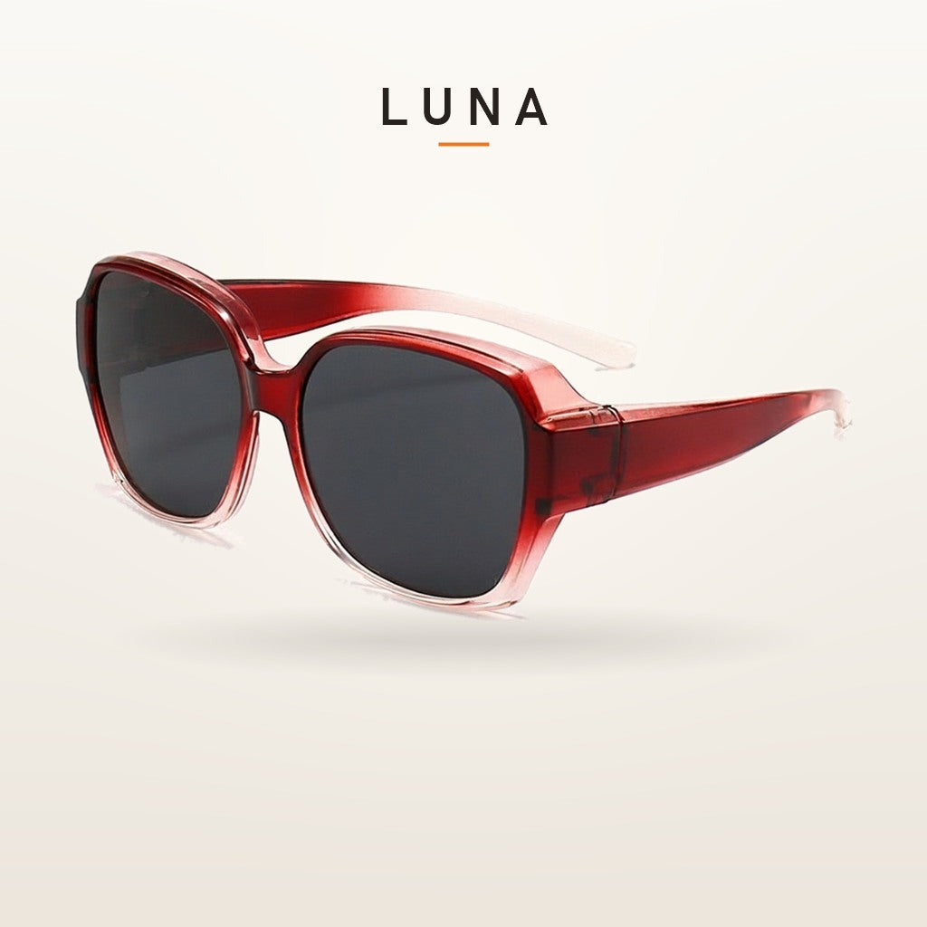 SunFit Solbriller Dame – Burgunder Luna