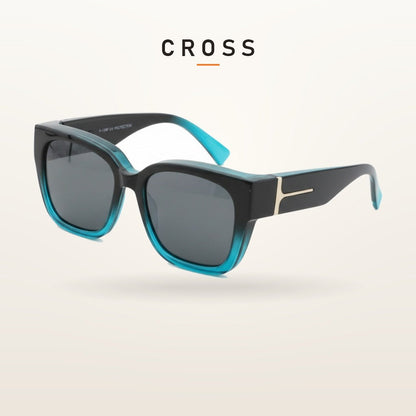 SunFit Solbriller Dame – Havsturkis Cross