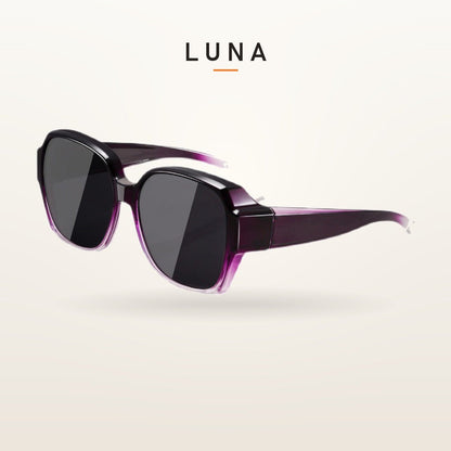SunFit Solbriller Dame – Lilla/Svart Luna