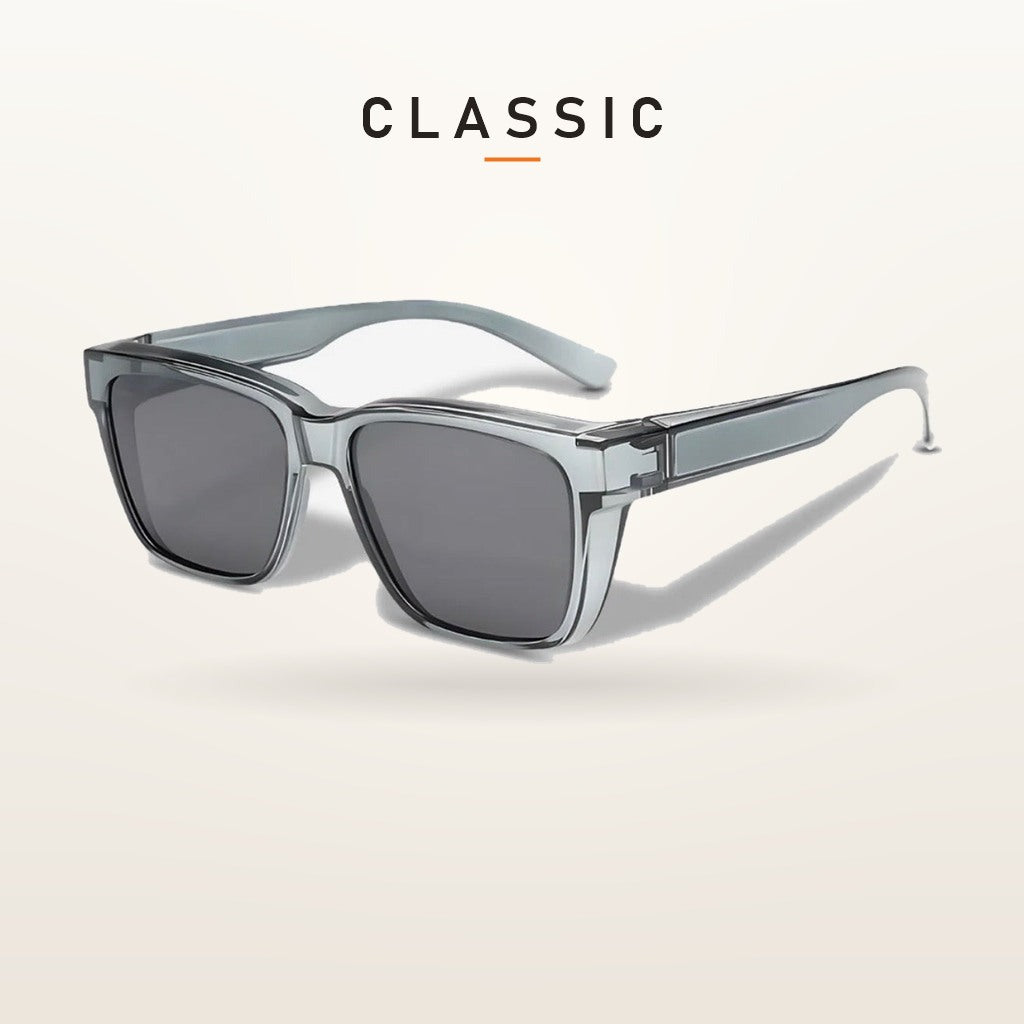SunFit Solbriller Herre – Classic Transparent